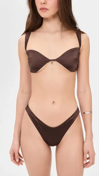 LIONESS Lila Bikini Top Chocolate S | Thumbnail 5 LIONESS Lila Bikini Top Chocolate S | Thumbnail 5