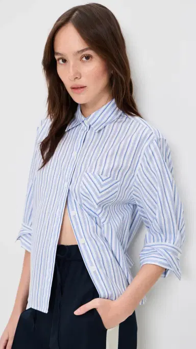 rag & bone Lucia Stripe Poplin Shirt Bbybs | Thumbnail 2 rag & bone Lucia Stripe Poplin Shirt Bbybs | Thumbnail 2