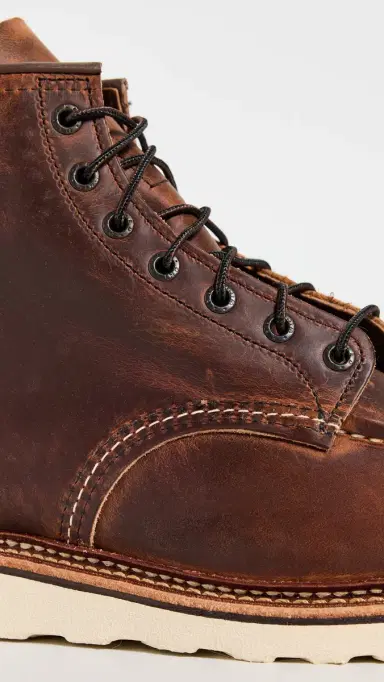 Red Wing Classic Moc Rough and Tough Leather Boots | Thumbnail 5 Red Wing Classic Moc Rough and Tough Leather Boots | Thumbnail 5