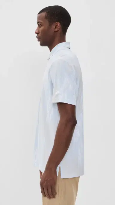 Adidas Golf Ultimate365 Tour Cool Feel Print Polo Shirt Crystal ky | Thumbnail 4 Adidas Golf Ultimate365 Tour Cool Feel Print Polo Shirt Crystal ky | Thumbnail 4