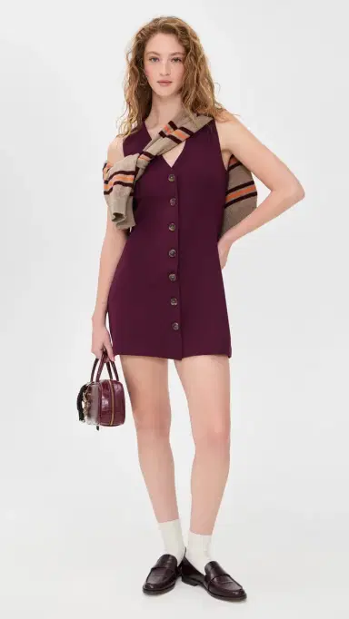 LE BOP Penny Dress Fig | Thumbnail 5 LE BOP Penny Dress Fig | Thumbnail 5