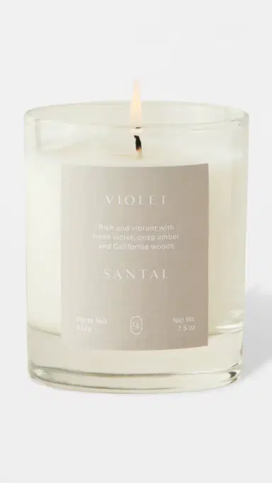 Oak Essentials Violet Santal Candle No Color 7.5 oz/212 mL | Thumbnail 2 Oak Essentials Violet Santal Candle No Color 7.5 oz/212 mL | Thumbnail 2