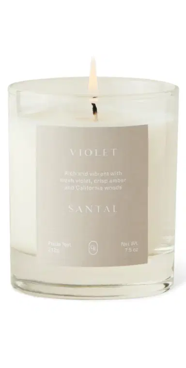 Oak Essentials Violet Santal Candle No Color 7.5 oz/212 mL | Thumbnail 1 Oak Essentials Violet Santal Candle No Color 7.5 oz/212 mL | Thumbnail 1