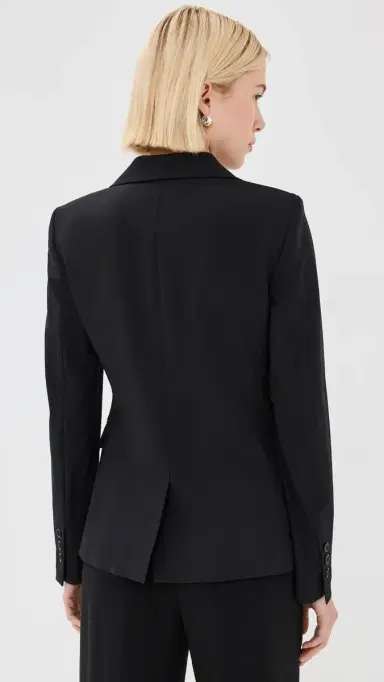 Theory Single Breasted Slim Blazer Black | Thumbnail 3 Theory Single Breasted Slim Blazer Black | Thumbnail 3