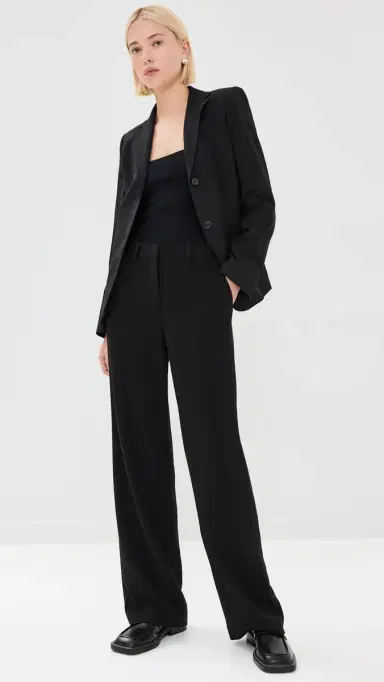 Theory Single Breasted Slim Blazer Black | Thumbnail 5 Theory Single Breasted Slim Blazer Black | Thumbnail 5