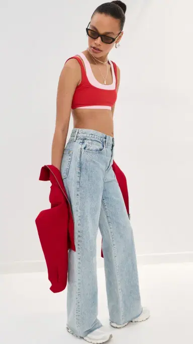 State & Lake Jane Bralette Pink/Red | Thumbnail 4 State & Lake Jane Bralette Pink/Red | Thumbnail 4