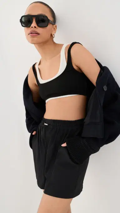 State & Lake Jane Bralette White/Black | Thumbnail 2 State & Lake Jane Bralette White/Black | Thumbnail 2