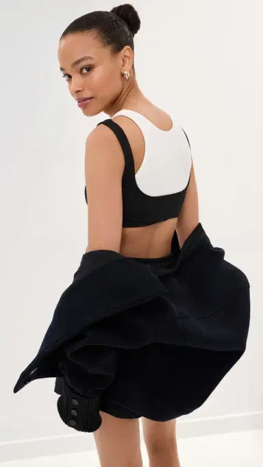 State & Lake Jane Bralette White/Black | Thumbnail 3 State & Lake Jane Bralette White/Black | Thumbnail 3