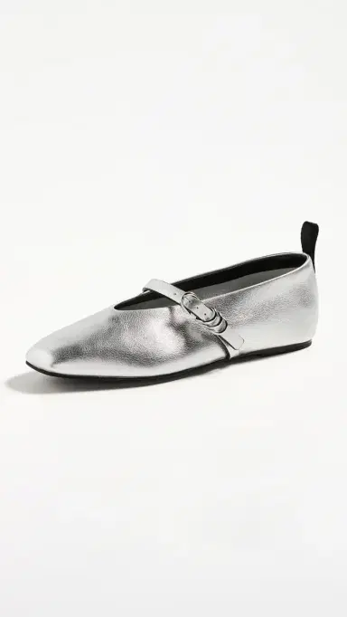 rag & bone Spire Mary Jane Flats Slvr 38 | Thumbnail 2 rag & bone Spire Mary Jane Flats Slvr 38 | Thumbnail 2