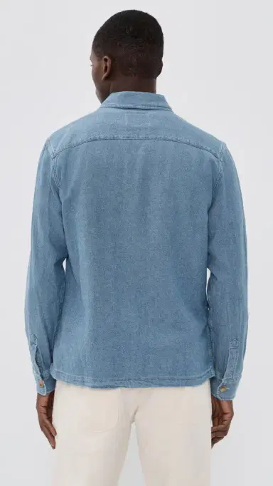 RAILS Hayes Shirt Medium Wash Indigo | Thumbnail 3 RAILS Hayes Shirt Medium Wash Indigo | Thumbnail 3