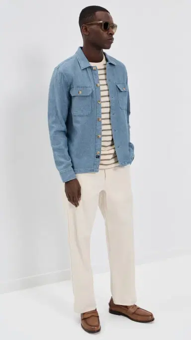 RAILS Hayes Shirt Medium Wash Indigo | Thumbnail 5 RAILS Hayes Shirt Medium Wash Indigo | Thumbnail 5
