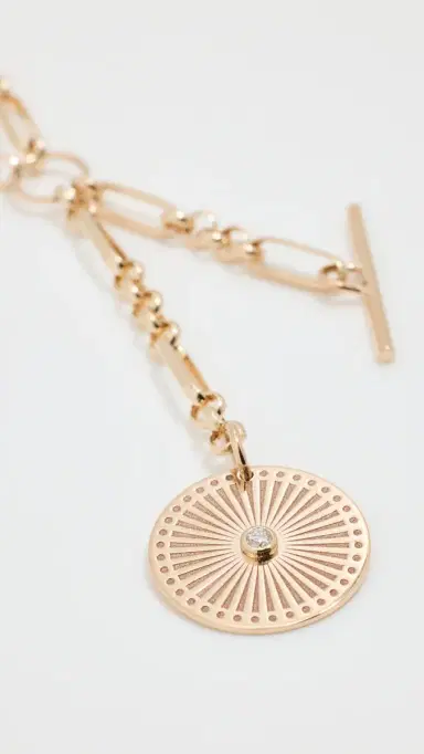 Zoë Chicco 14k Gold Bezel Diamonds Lariat Necklace Yellow Gold One Size | Thumbnail 5 Zoë Chicco 14k Gold Bezel Diamonds Lariat Necklace Yellow Gold One Size | Thumbnail 5