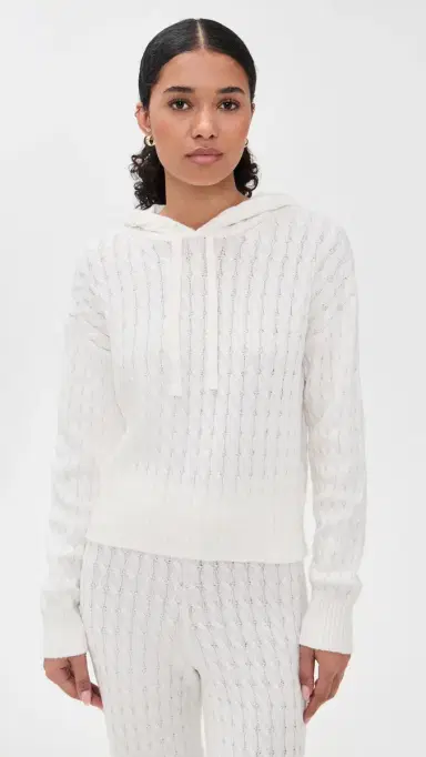 LE BOP Cable Knit Hoodie | Thumbnail 2 LE BOP Cable Knit Hoodie | Thumbnail 2