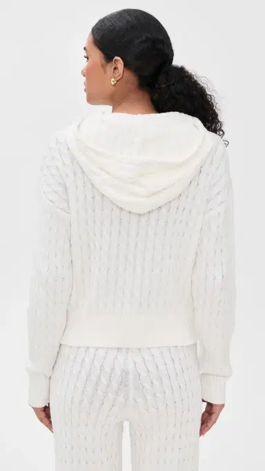 LE BOP Cable Knit Hoodie | Thumbnail 3 LE BOP Cable Knit Hoodie | Thumbnail 3