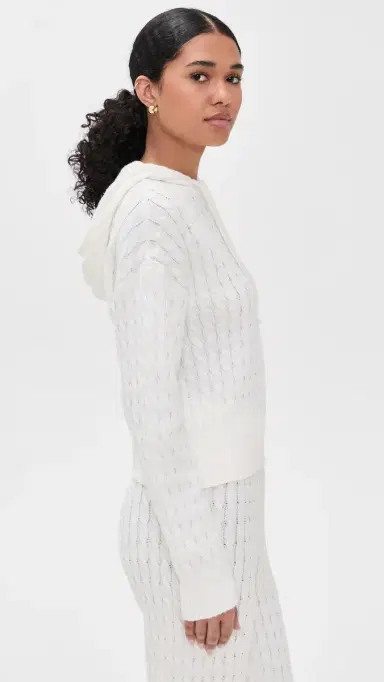 LE BOP Cable Knit Hoodie | Thumbnail 4 LE BOP Cable Knit Hoodie | Thumbnail 4