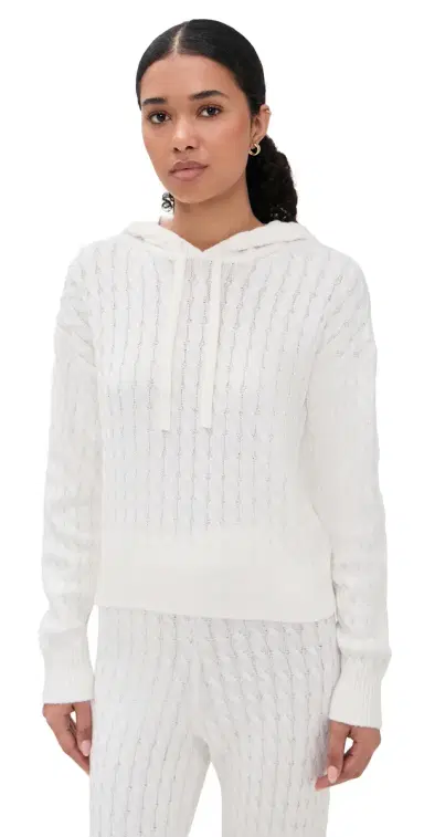 LE BOP Cable Knit Hoodie | Thumbnail 1 LE BOP Cable Knit Hoodie | Thumbnail 1