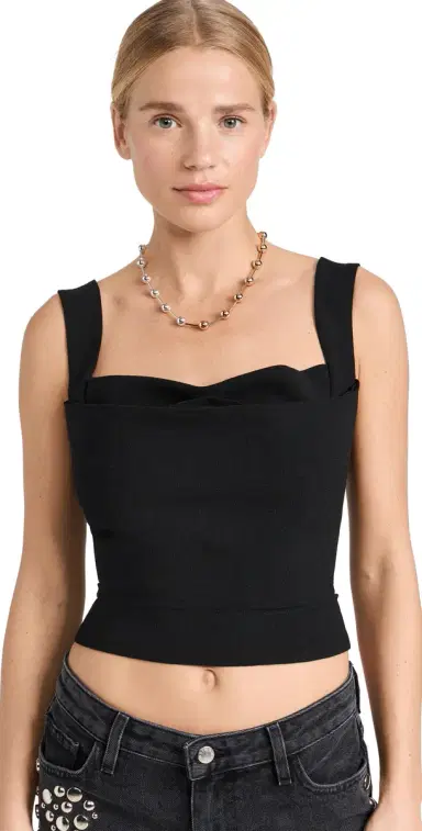 MIAOU Imogene Corset Blouse Black M | Thumbnail 1 MIAOU Imogene Corset Blouse Black M | Thumbnail 1