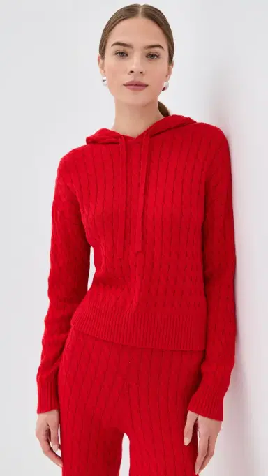 LE BOP Cable Knit Hoodie | Thumbnail 2 LE BOP Cable Knit Hoodie | Thumbnail 2