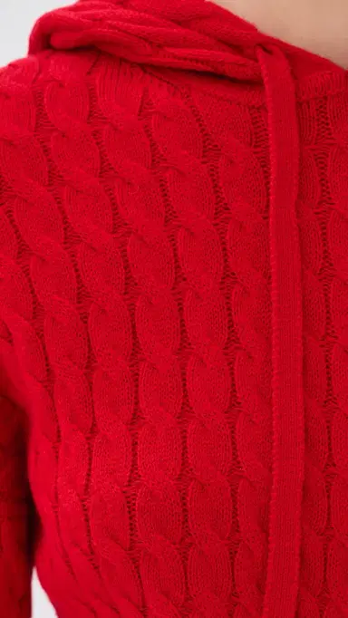 LE BOP Cable Knit Hoodie | Thumbnail 6 LE BOP Cable Knit Hoodie | Thumbnail 6