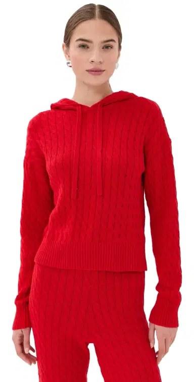 LE BOP Cable Knit Hoodie | Thumbnail 1 LE BOP Cable Knit Hoodie | Thumbnail 1