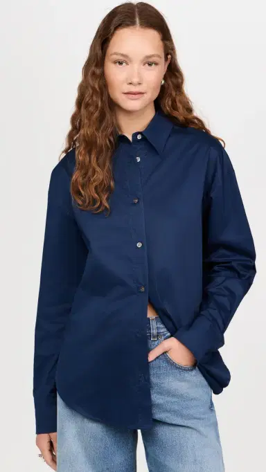 Sold Out NYC The Everything Shirt in Navy Navy | Thumbnail 2 Sold Out NYC The Everything Shirt in Navy Navy | Thumbnail 2