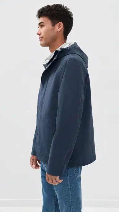 Barbour Baywick Showerproof Jacket Navy | Thumbnail 4 Barbour Baywick Showerproof Jacket Navy | Thumbnail 4