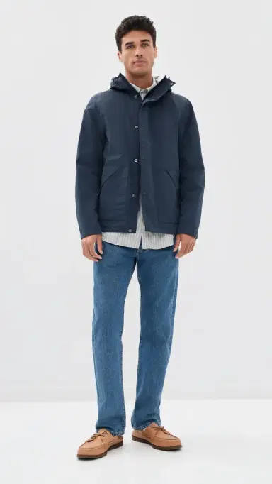 Barbour Baywick Showerproof Jacket Navy | Thumbnail 5 Barbour Baywick Showerproof Jacket Navy | Thumbnail 5