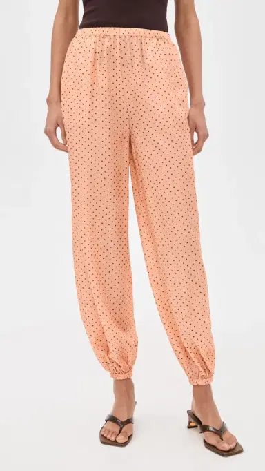 Posse Evie Balloon Pants Tangerine Polka Dot M | Thumbnail 2 Posse Evie Balloon Pants Tangerine Polka Dot M | Thumbnail 2