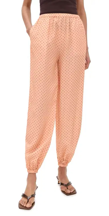 Posse Evie Balloon Pants Tangerine Polka Dot M | Thumbnail 1 Posse Evie Balloon Pants Tangerine Polka Dot M | Thumbnail 1