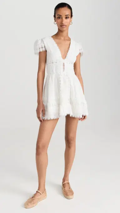 Peixoto Piper Dress White S | Thumbnail 5 Peixoto Piper Dress White S | Thumbnail 5