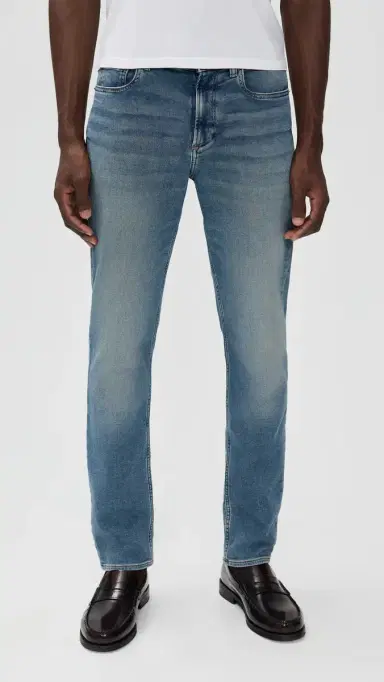Faherty Stretch Terry Indigo 5 Pocket Jeans Indigo Ocean Wash 30X32 | Thumbnail 2 Faherty Stretch Terry Indigo 5 Pocket Jeans Indigo Ocean Wash 30X32 | Thumbnail 2