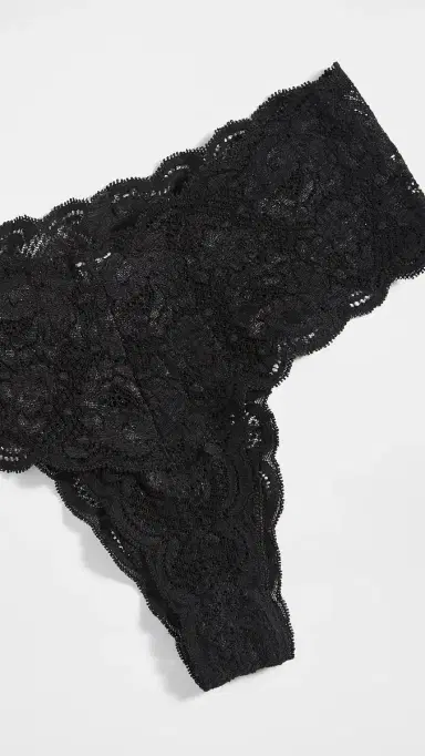 Cosabella Never Say Never Comfy Thongs 3 Pack Blk Blk Blk S/M | Thumbnail 4 Cosabella Never Say Never Comfy Thongs 3 Pack Blk Blk Blk S/M | Thumbnail 4