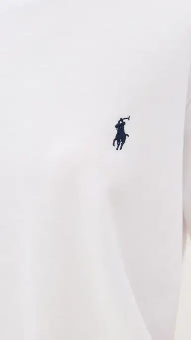 Polo Ralph Lauren French Terry Short Sleeve Pajama Set White | Thumbnail 6 Polo Ralph Lauren French Terry Short Sleeve Pajama Set White | Thumbnail 6
