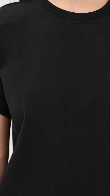 Victoria Beckham Tilly T-Shirt Black | Thumbnail 6 Victoria Beckham Tilly T-Shirt Black | Thumbnail 6