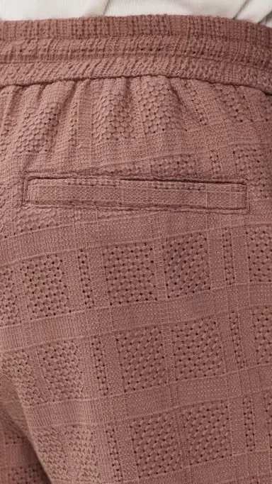 Les Deux Charlie Knit Shorts 5 Cognac Red | Thumbnail 6 Les Deux Charlie Knit Shorts 5 Cognac Red | Thumbnail 6