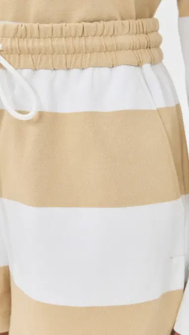 LE BOP Hayley Shorts Khaki/White | Thumbnail 6 LE BOP Hayley Shorts Khaki/White | Thumbnail 6