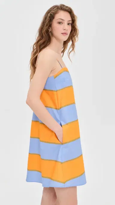 Marimekko Pelit Galleria Dress Blue/Orange 42 | Thumbnail 4 Marimekko Pelit Galleria Dress Blue/Orange 42 | Thumbnail 4