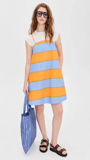 Marimekko Pelit Galleria Dress Blue/Orange 42 | Thumbnail 5 Marimekko Pelit Galleria Dress Blue/Orange 42 | Thumbnail 5