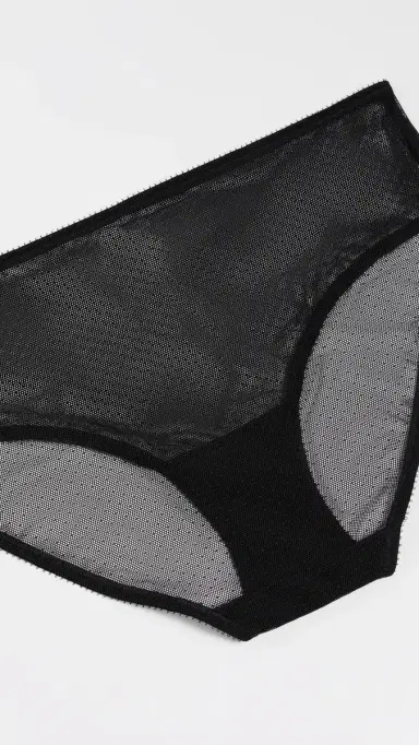 Skarlett Blue Jolie Lacy Hipster Panties 3 Pack Black/White/Nylon | Thumbnail 6 Skarlett Blue Jolie Lacy Hipster Panties 3 Pack Black/White/Nylon | Thumbnail 6