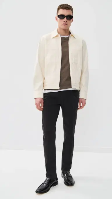 rag & bone Evan Pleated Chino Pants Black | Thumbnail 5 rag & bone Evan Pleated Chino Pants Black | Thumbnail 5