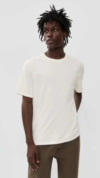 McTavish Hemp Tee White L | Thumbnail 2 McTavish Hemp Tee White L | Thumbnail 2