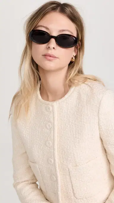Le Specs Work It! Sunglasses Dark Tort One Size | Thumbnail 3 Le Specs Work It! Sunglasses Dark Tort One Size | Thumbnail 3