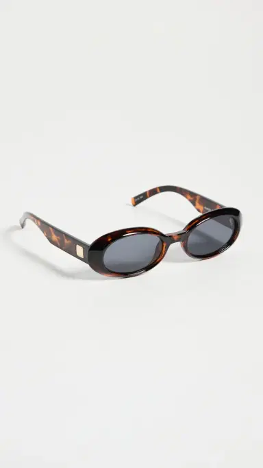 Le Specs Work It! Sunglasses Dark Tort One Size | Thumbnail 4 Le Specs Work It! Sunglasses Dark Tort One Size | Thumbnail 4