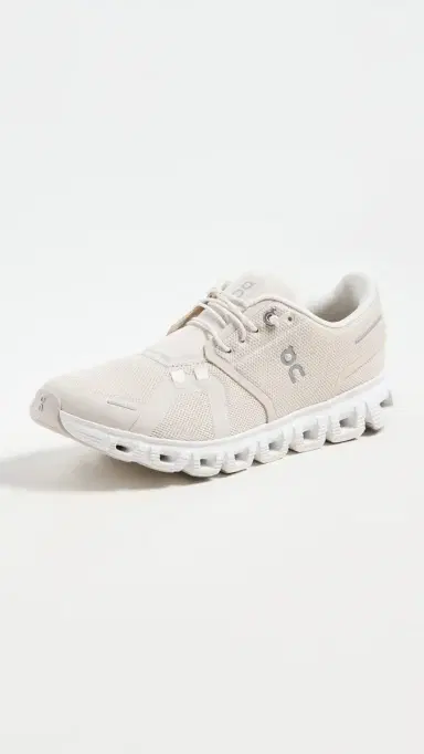 ON Cloud 6 Sneakers Pearl/White 8 | Thumbnail 2 ON Cloud 6 Sneakers Pearl/White 8 | Thumbnail 2