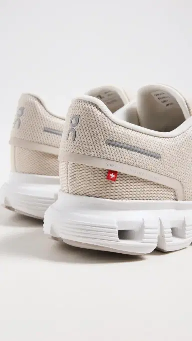 ON Cloud 6 Sneakers Pearl/White 8 | Thumbnail 4 ON Cloud 6 Sneakers Pearl/White 8 | Thumbnail 4