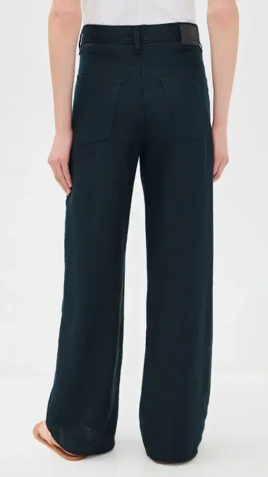 Citizens of Humanity Brynn Drawstring Linen Trousers True Navy | Thumbnail 3 Citizens of Humanity Brynn Drawstring Linen Trousers True Navy | Thumbnail 3