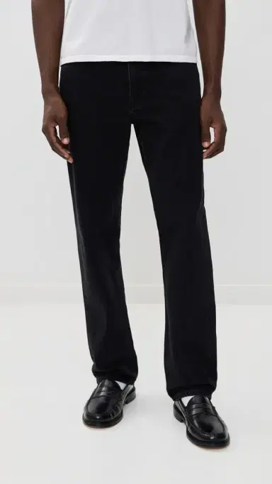 Nudie Jeans Rad Rufus Relaxed Straight Jeans Black Vintage 38 | Thumbnail 2 Nudie Jeans Rad Rufus Relaxed Straight Jeans Black Vintage 38 | Thumbnail 2