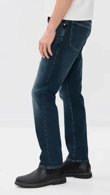 Madewell New Athletic Slim Danden Jeans Danden Wash | Thumbnail 4 Madewell New Athletic Slim Danden Jeans Danden Wash | Thumbnail 4