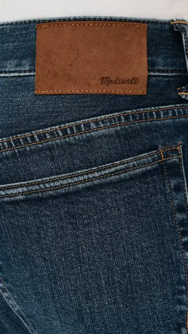 Madewell New Athletic Slim Danden Jeans Danden Wash | Thumbnail 6 Madewell New Athletic Slim Danden Jeans Danden Wash | Thumbnail 6