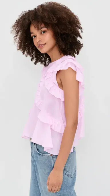 Isabel Marant Étoile Nalou Top Light Pink | Thumbnail 4 Isabel Marant Étoile Nalou Top Light Pink | Thumbnail 4